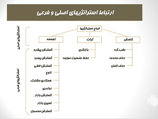 انواع استراتژی