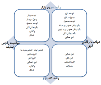 Grand strategy matrix