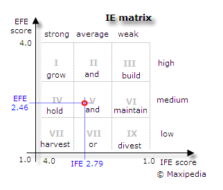 ماتریس IE